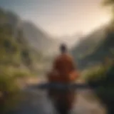 Serene landscape symbolizing inner peace