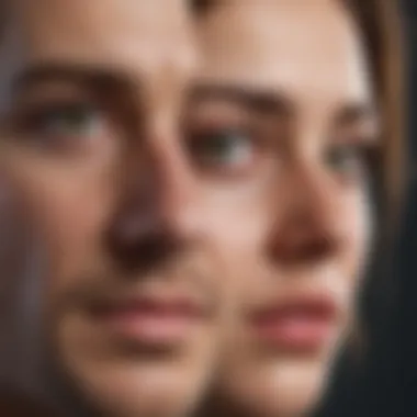 A side-by-side comparison of symptoms for paranoia and anxiety
