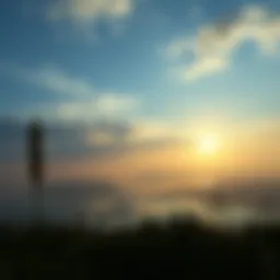 A serene landscape symbolizing tranquility and reflection.