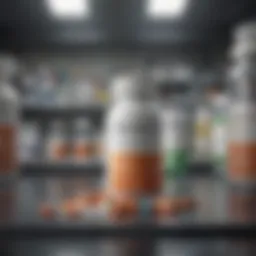 Illustration of the pharmacology of Vyvanse and its effects on ADHD