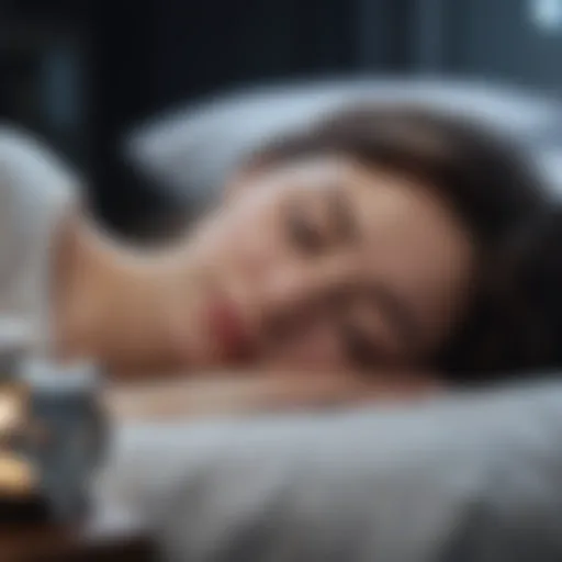 Illustration of deep sleep stages