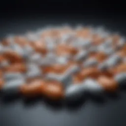 Visual representation of various sleeping pills
