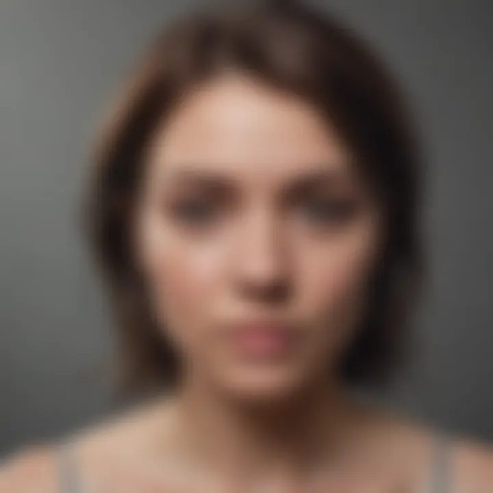 A conceptual image illustrating the societal factors affecting mental health.