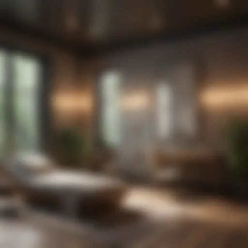 A serene therapy environment designed for trauma recovery