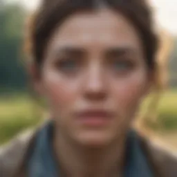 A serene landscape symbolizing emotional release