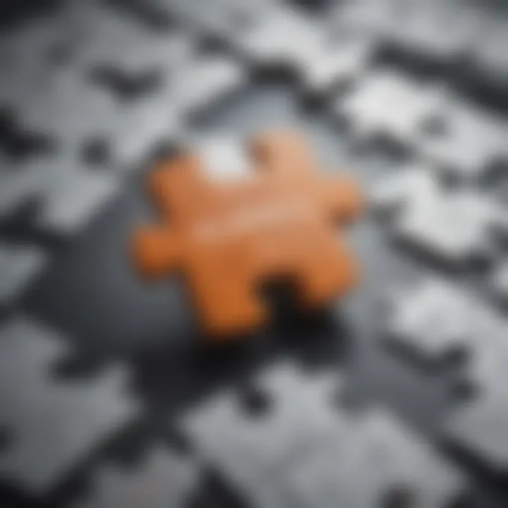 A close-up of a puzzle piece symbolizing the complexities of mild autism.