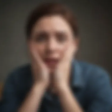 Emotional Distress and PTSD Illustration of emotional distress
