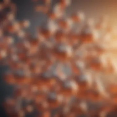 The Molecular Structure of Vitamin D An abstract representation of Vitamin D molecules