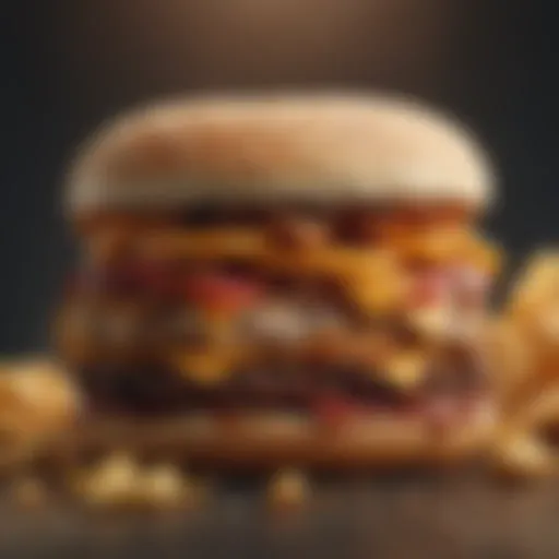 Unhealthy processed food causing digestive issues