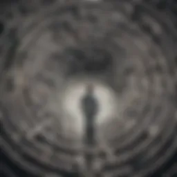 Illustration of a labyrinth representing the complexities of personality